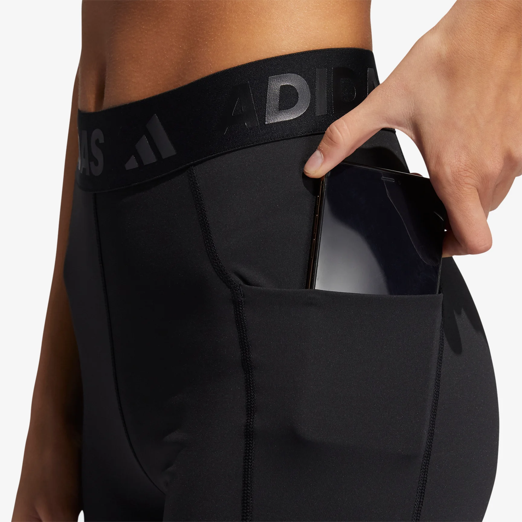 ADIDAS TECHFIT HIGH-RISE LONG TIGHTS - Image 3