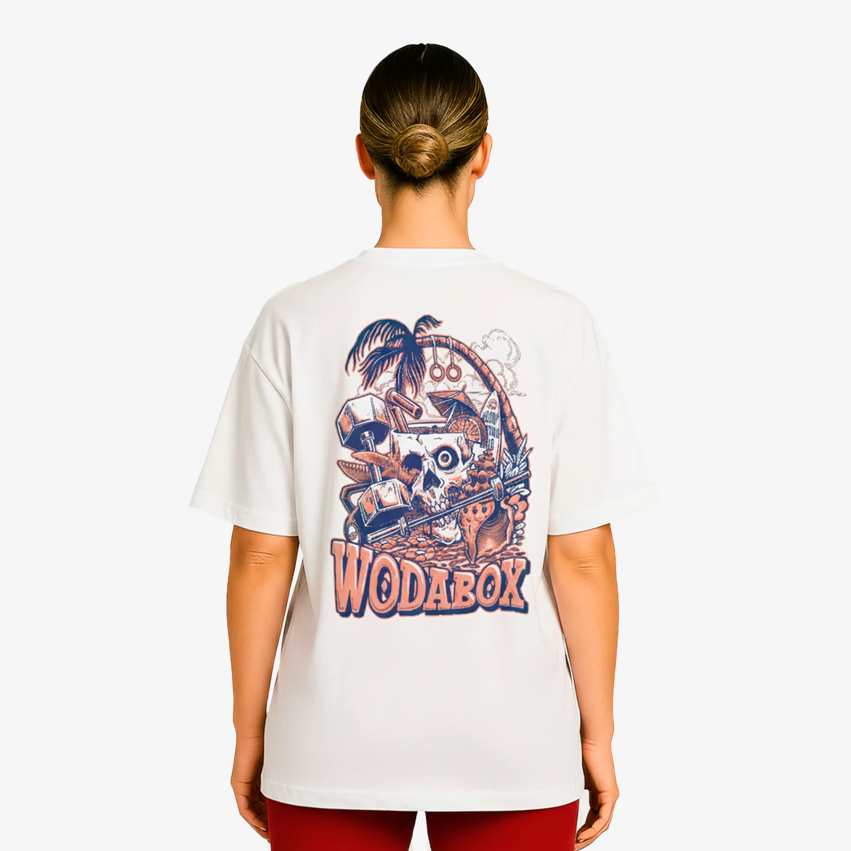 Wodabox Pain Paradise Oversize T-Shirt - Unisex - Image 3