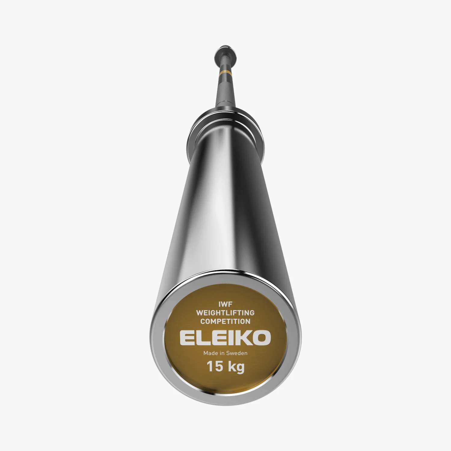 ELEIKO IWF WEIGHTLIFTING COMPETITION BAR - 15 KG - Image 2