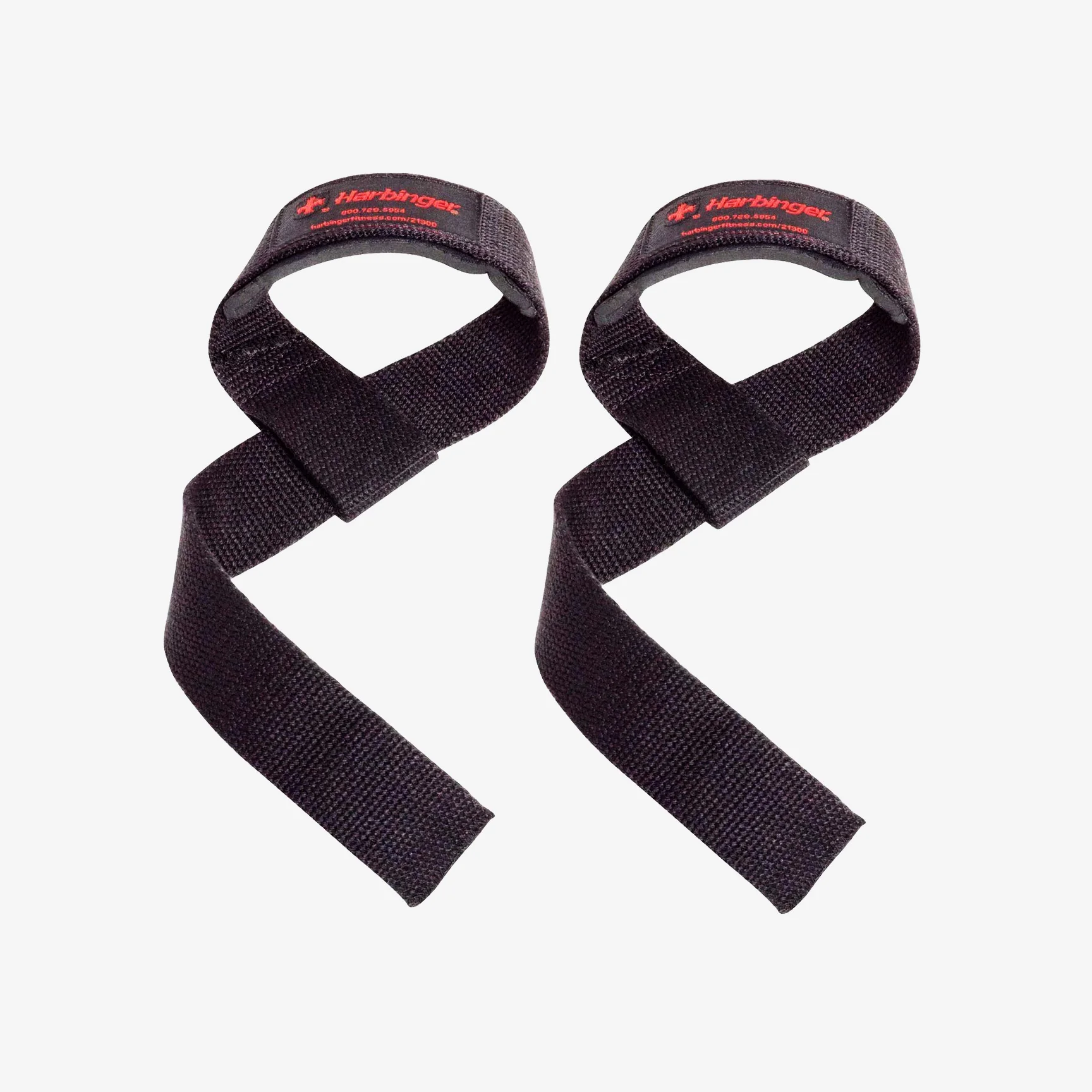HARBINGER PADDED COTTON LIFT STRAPS 21.5"