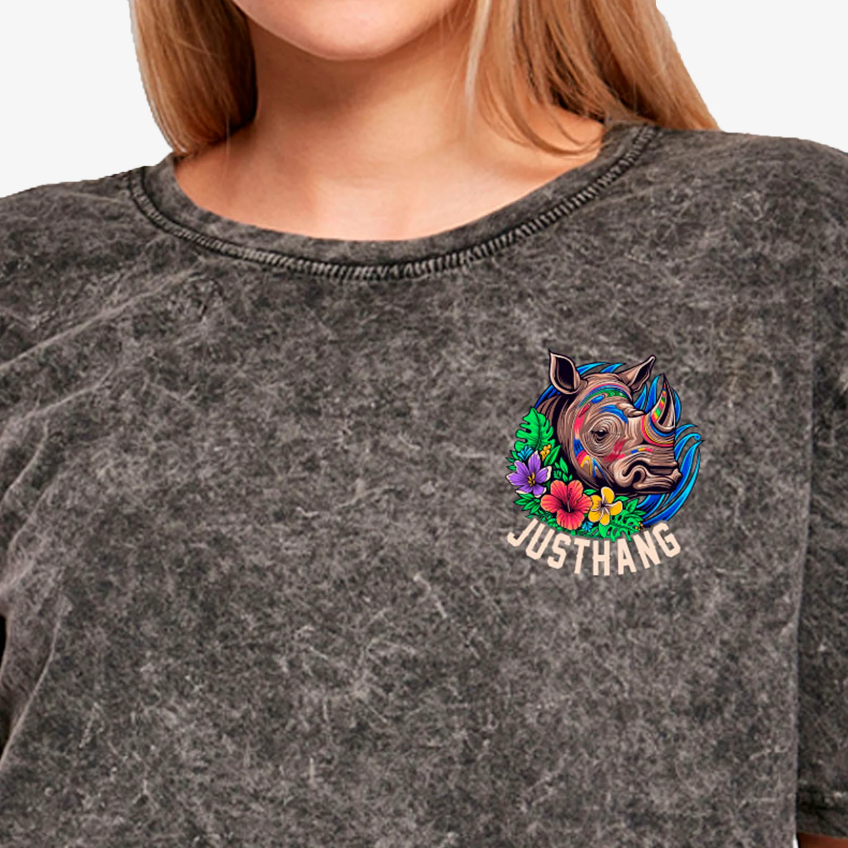 JUSTHANG OVERSIZE CROP TOP - Image 4
