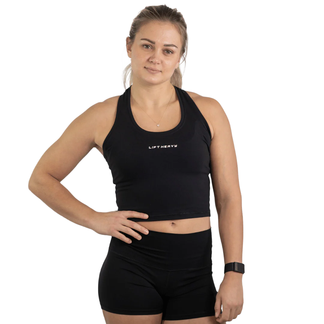 Lift Heavy Cropped Tank