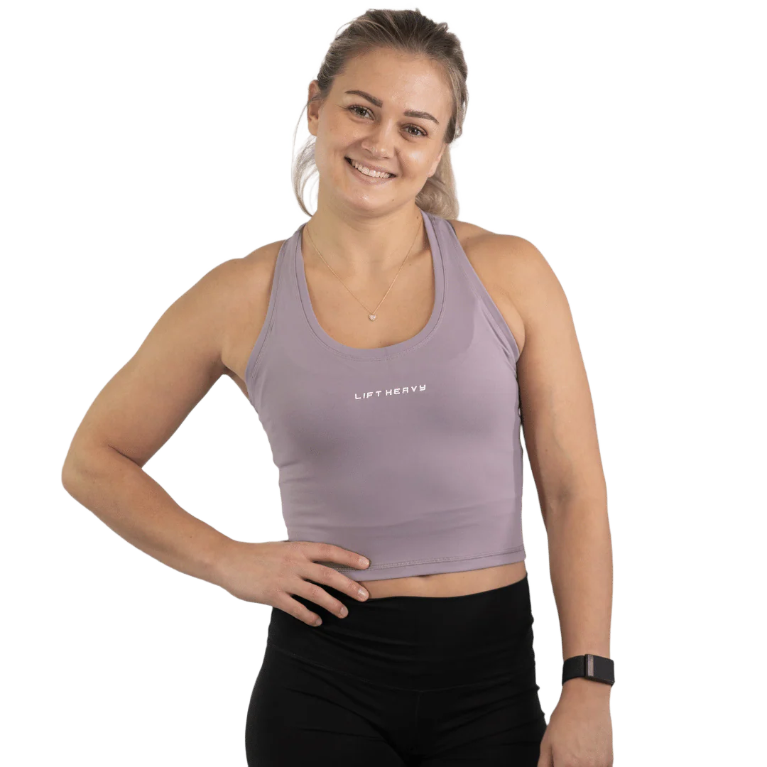 Lift Heavy Cropped Tank