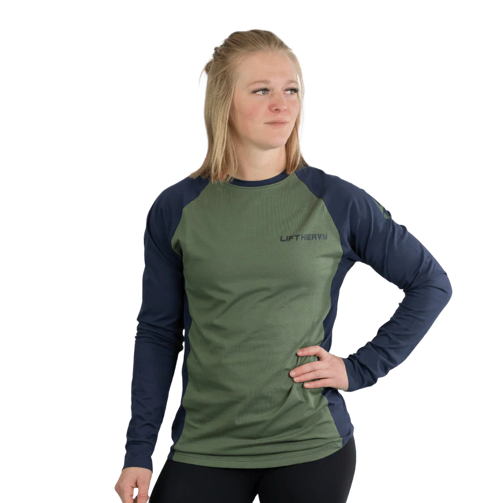 Lift Heavy Dual Fitted Longsleeve - Image 2