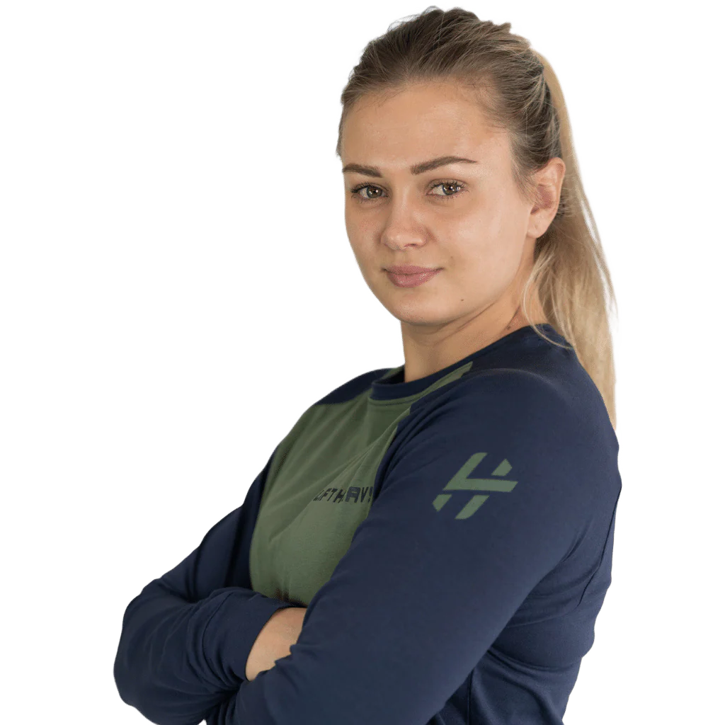 Lift Heavy Dual Fitted Longsleeve - Image 3