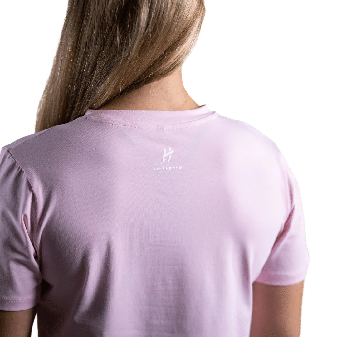 Lift Heavy Rounded Cropped T-Shirt - Image 2