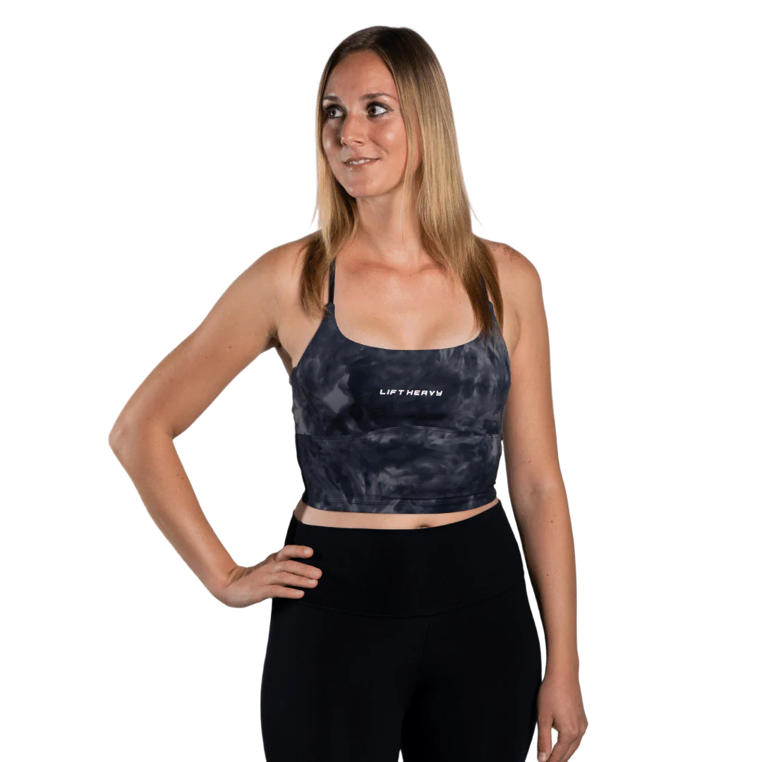 LIFT HEAVY TIE DYE BRA - MEDIUM IMPACT