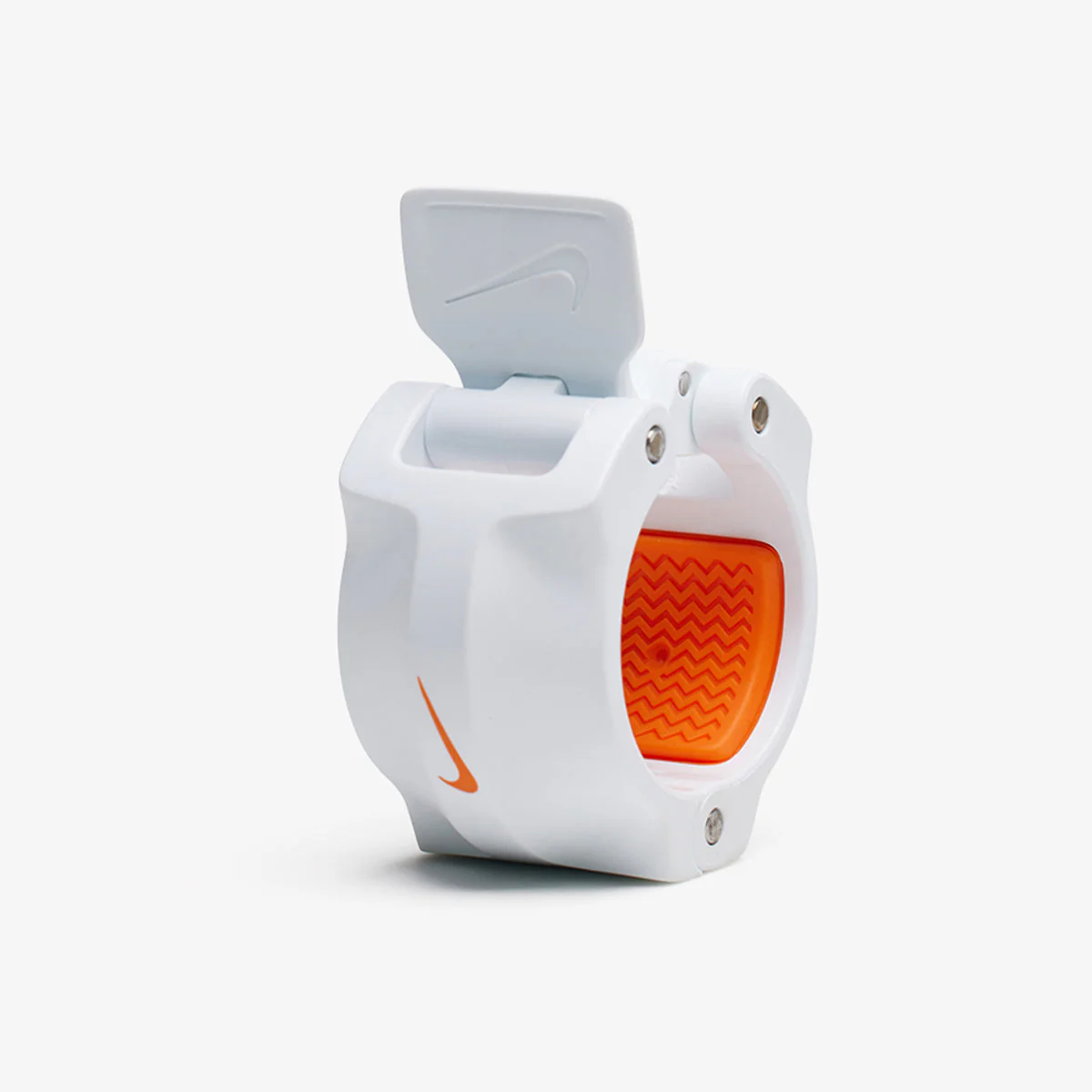 Nike Barbell Collars - White/Orange - Image 5