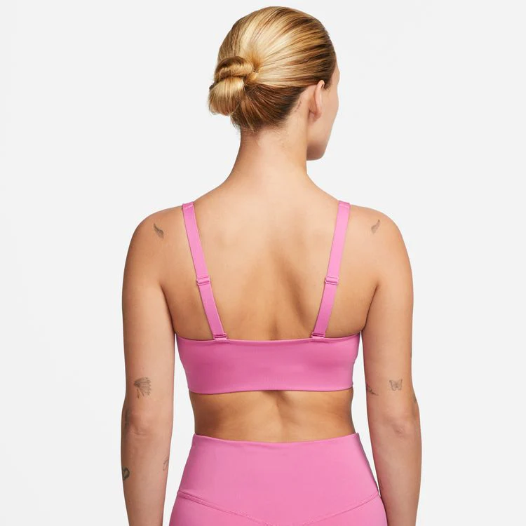 NIKE DRI-FIT INDY TOP PLUNGE CUTOUT- MEDIUM IMPACT - Image 2