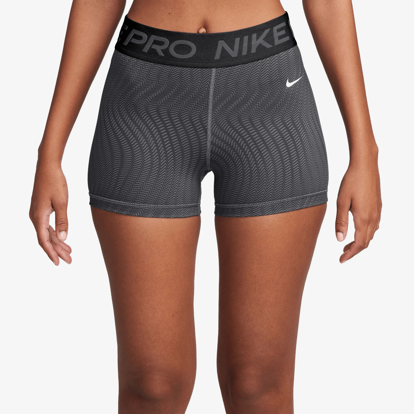 NIKE DRI-FIT MID WAIST SHORT - WOMEN