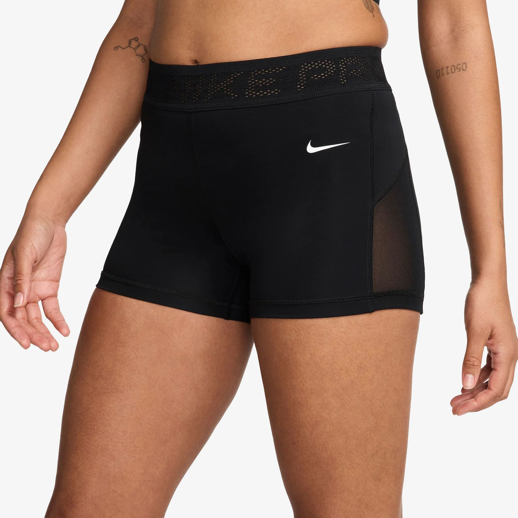 NIKE DRI-FIT MID WAIST SHORT - WOMEN - Image 4