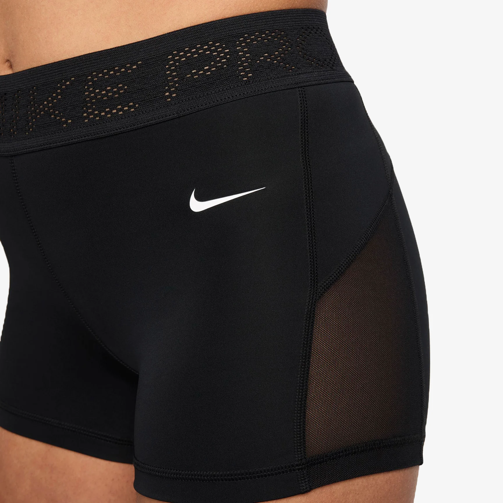 NIKE DRI-FIT MID WAIST SHORT - WOMEN - Image 5