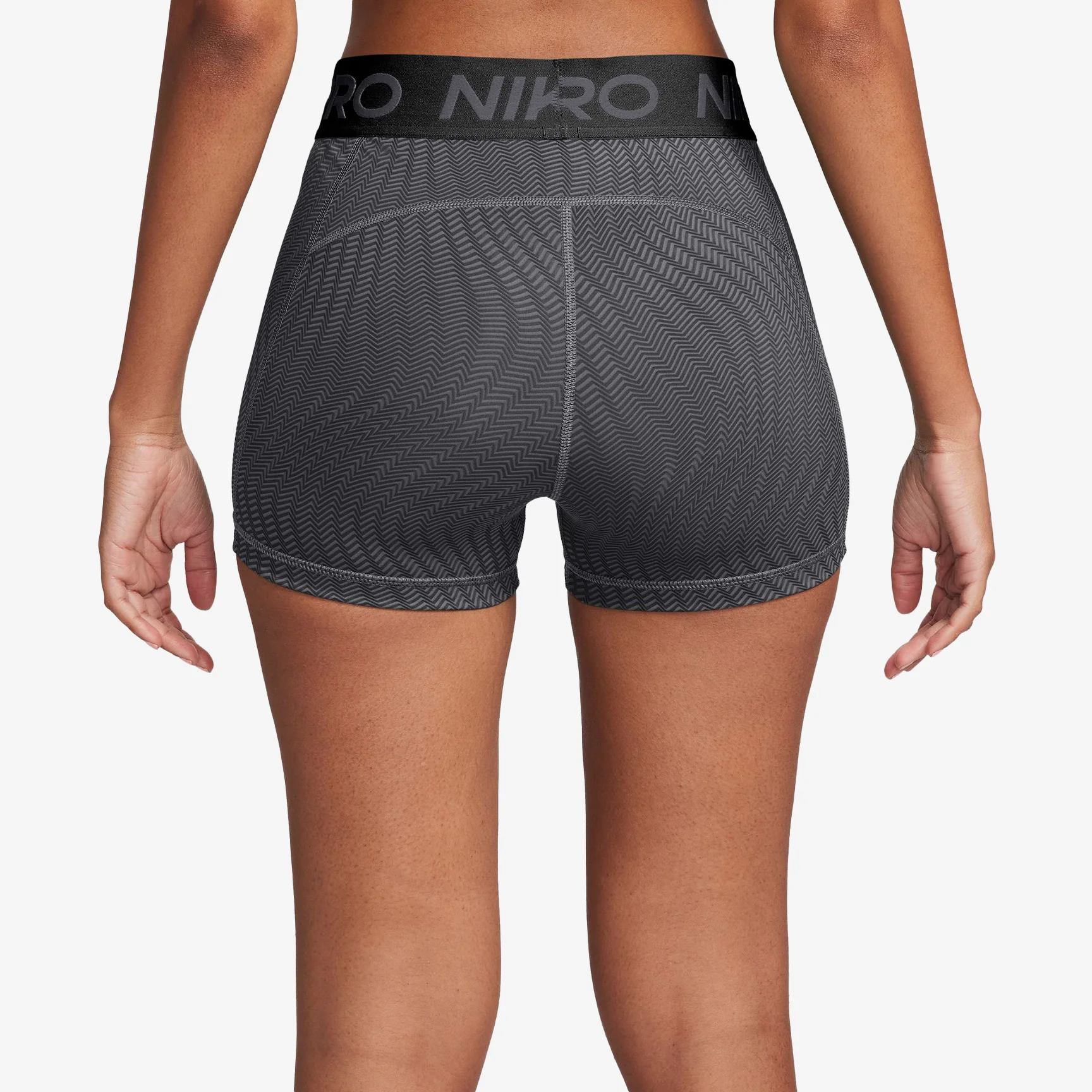 NIKE DRI-FIT MID WAIST SHORT - WOMEN - Image 2