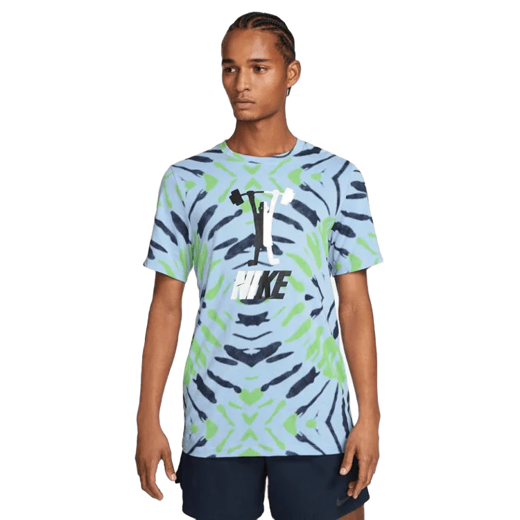 NIKE DRI-FIT  PRINTED TRAINING T-SHIRT