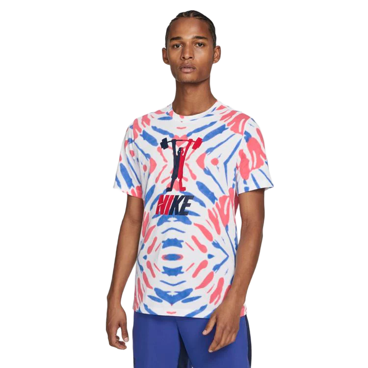 NIKE DRI-FIT  PRINTED TRAINING T-SHIRT
