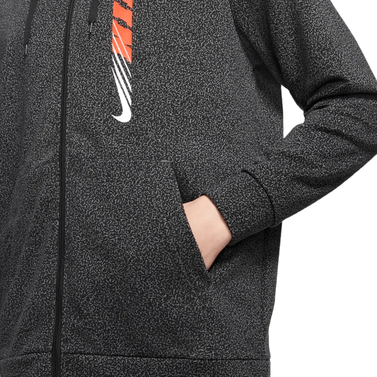 NIKE DRI-FIT SPORT CLASH FULL-ZIP PRINTED TRAINING HOODIE - Image 4