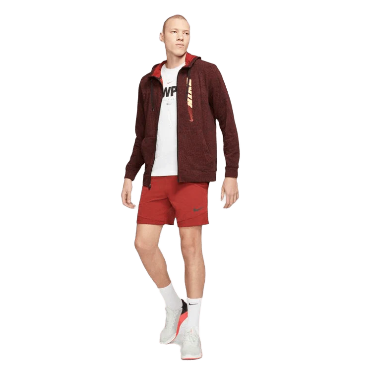 NIKE DRI-FIT SPORT CLASH FULL-ZIP PRINTED TRAINING HOODIE - Image 5