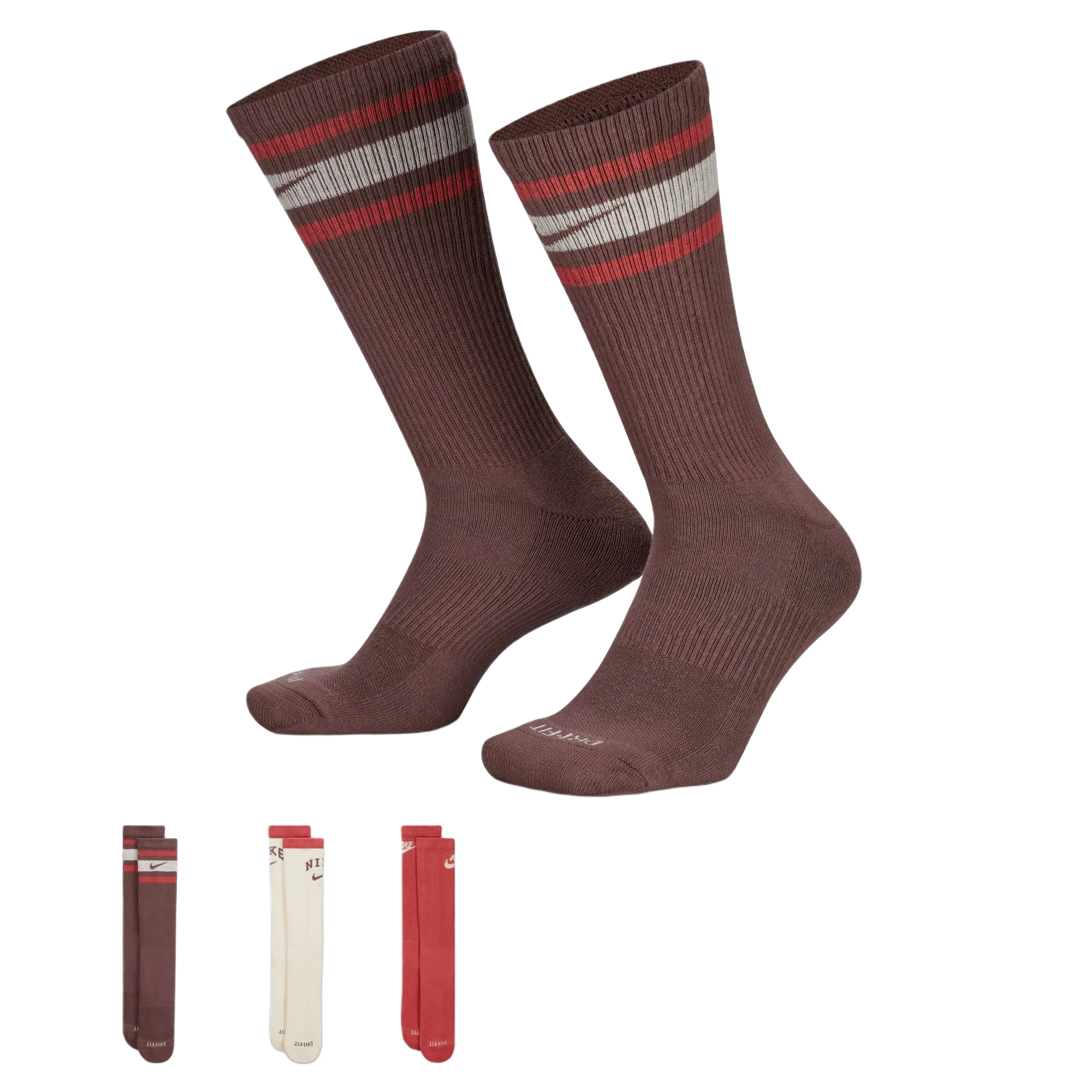 NIKE EVERYDAY SOCKS - PACK OF 3 - Image 2