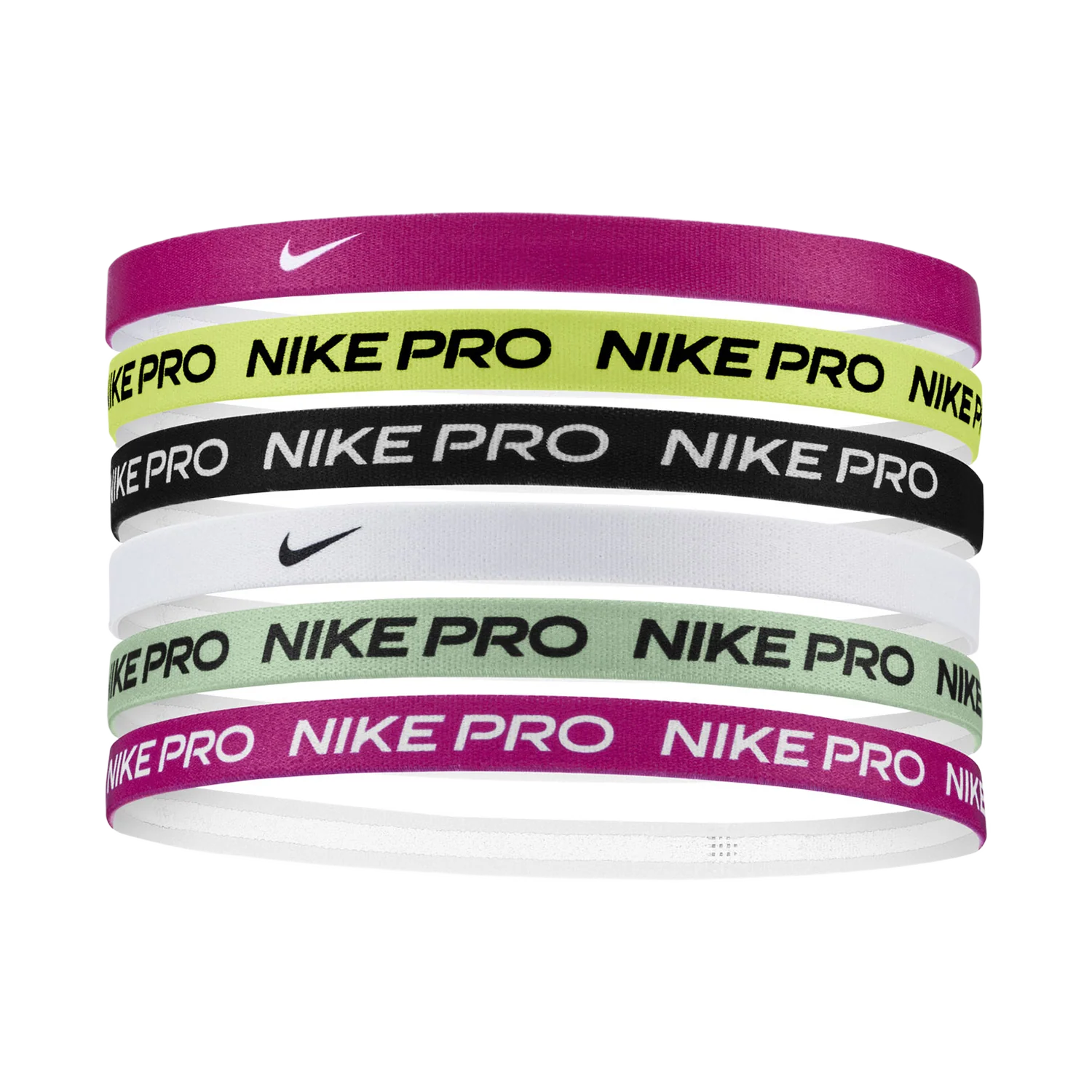 NIKE HEADBANDS 6PK PRINTED