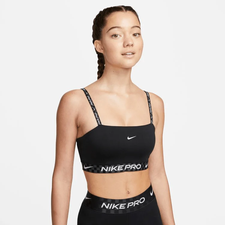 NIKE INDY BANDEAU TOP - LOW IMPACT