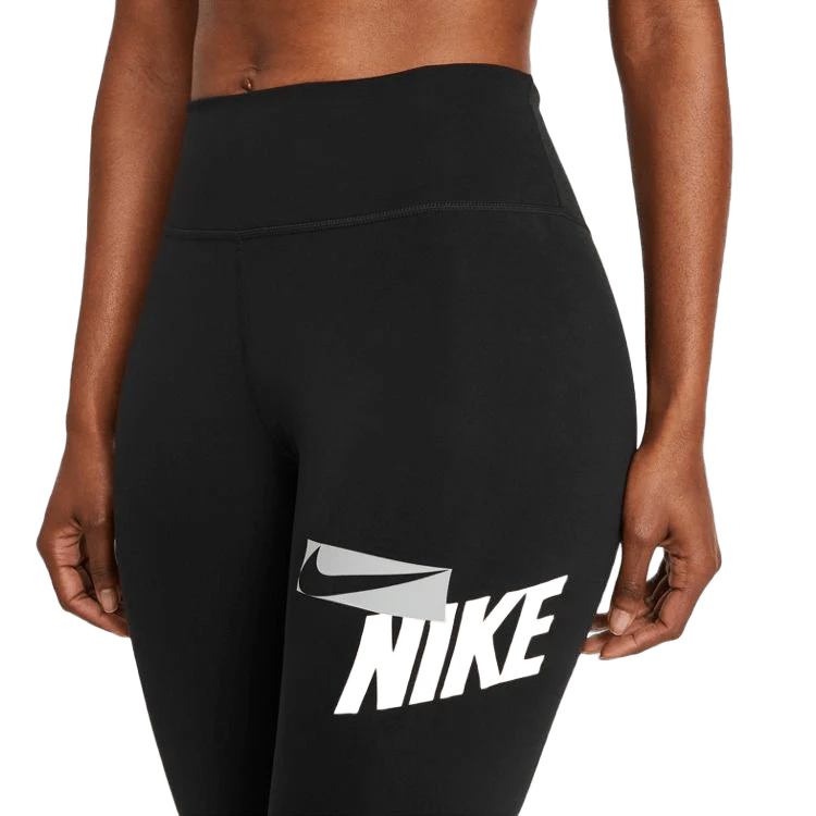 NIKE ONE CROPPED GRAPHIC LEGGINGS - Image 4