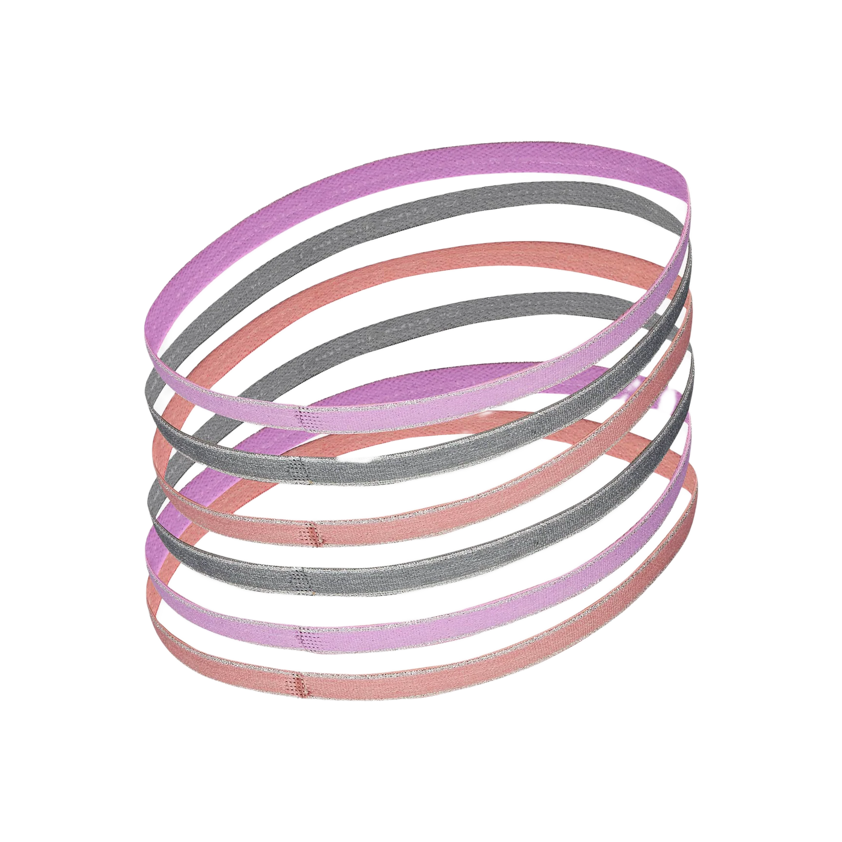 NIKE SWOOSH SPORT HEADBANDS 6PK TIPPED - Image 2