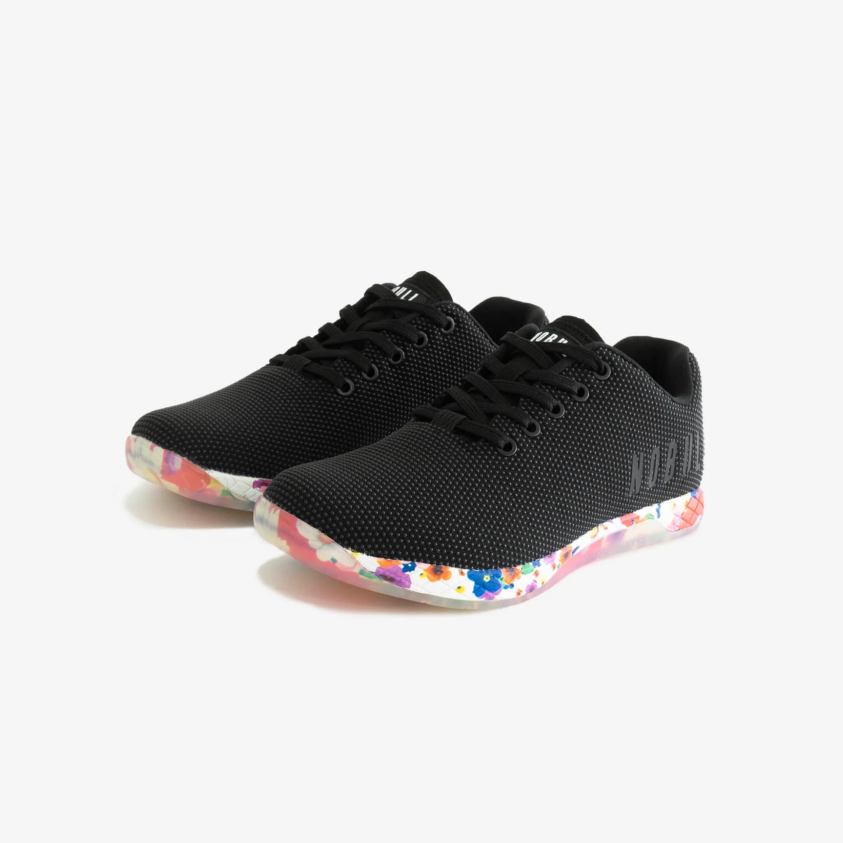 NOBULL BLACK FLORAL TRAINER - WOMAN - Image 2