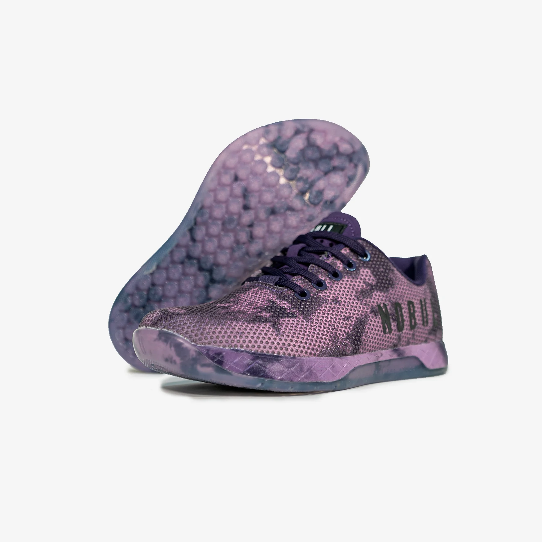 NOBULL DARK PURPLE TIE-DYE TRAINER - Image 2