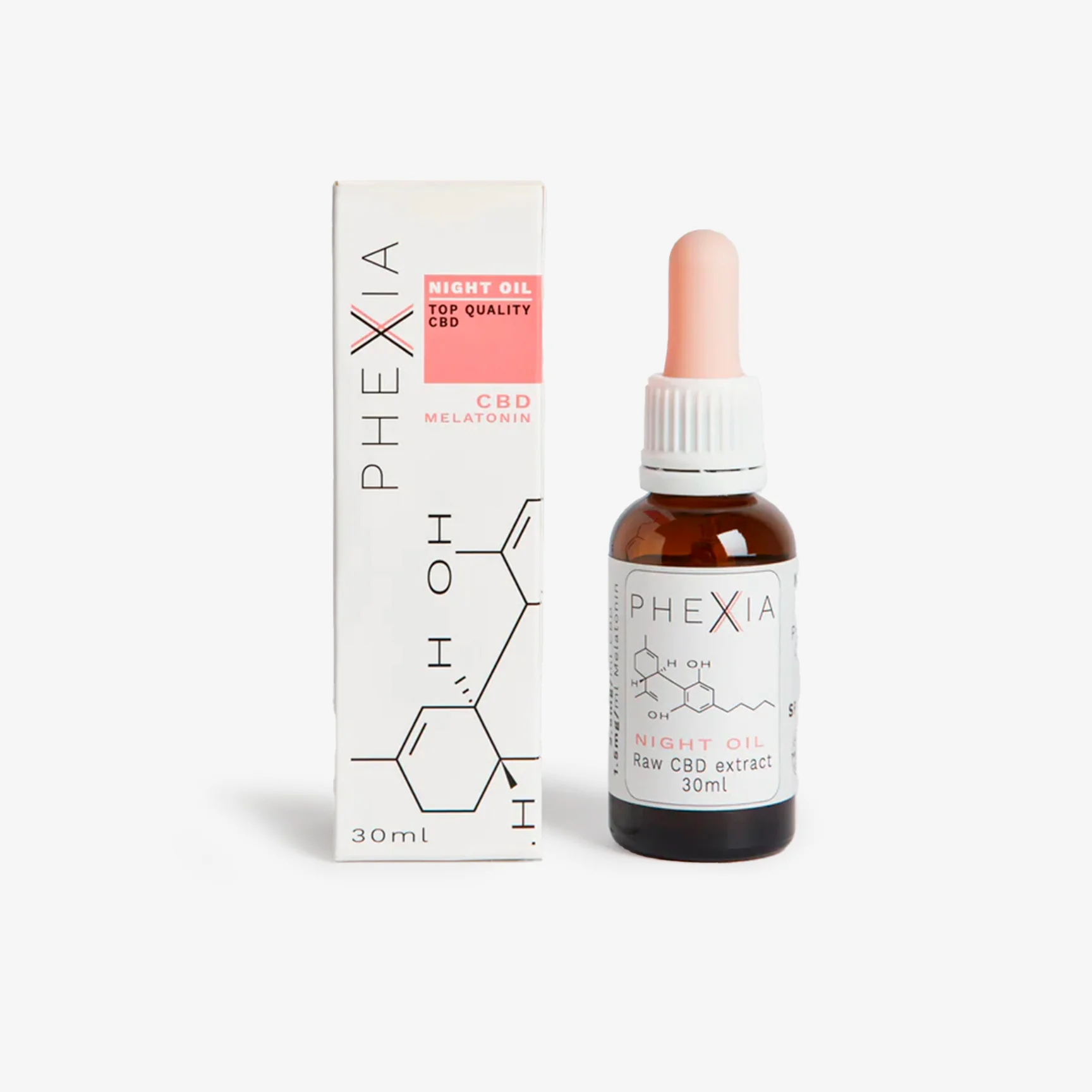 PHEXIA CBD OIL + MELATONINA "NIGHT OIL" 30ML