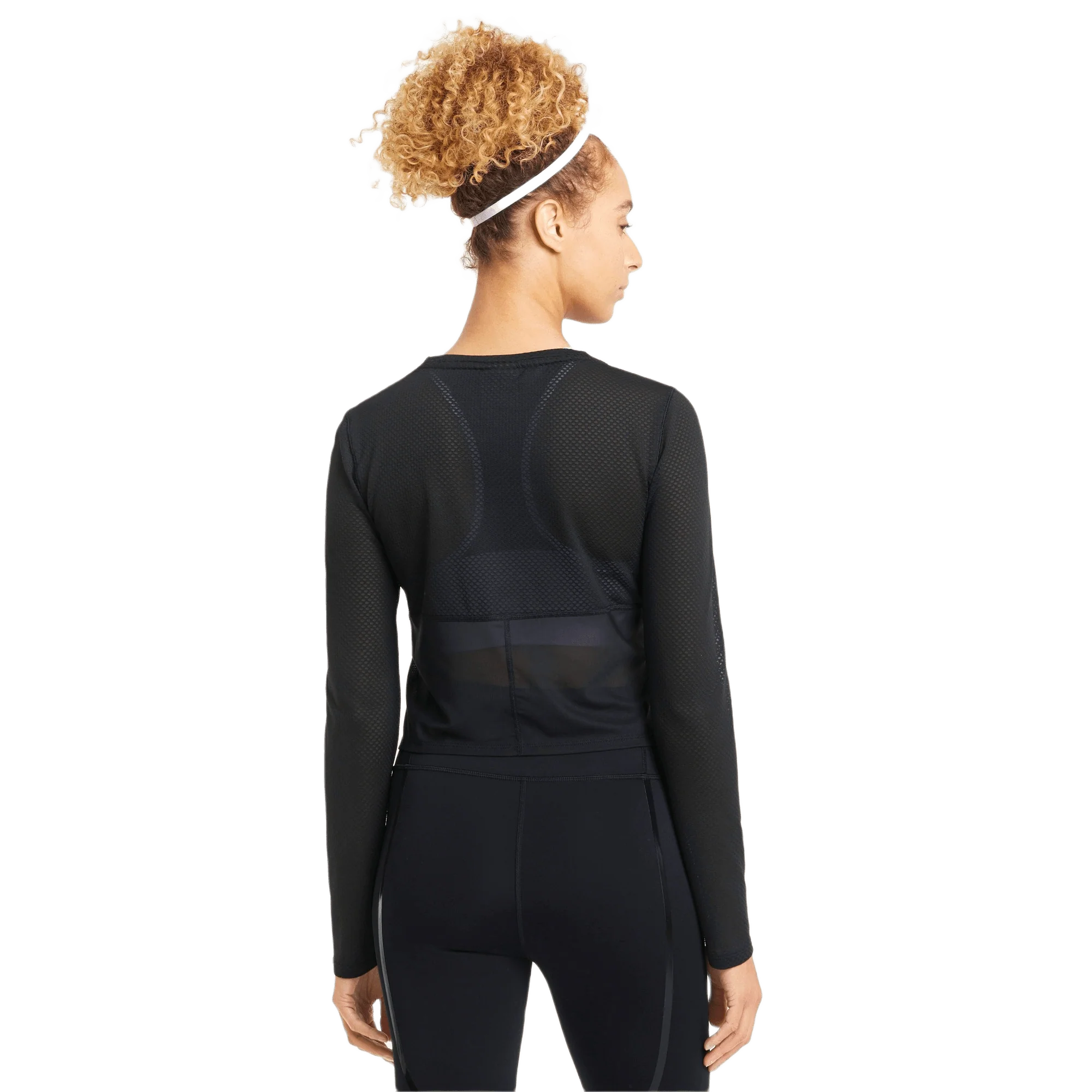 PUMA TRAIN MESH LONG SLEEVE TOP - Image 2