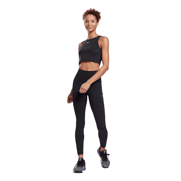 REEBOK PERFORM PERFORATED CROP TOP - Image 5