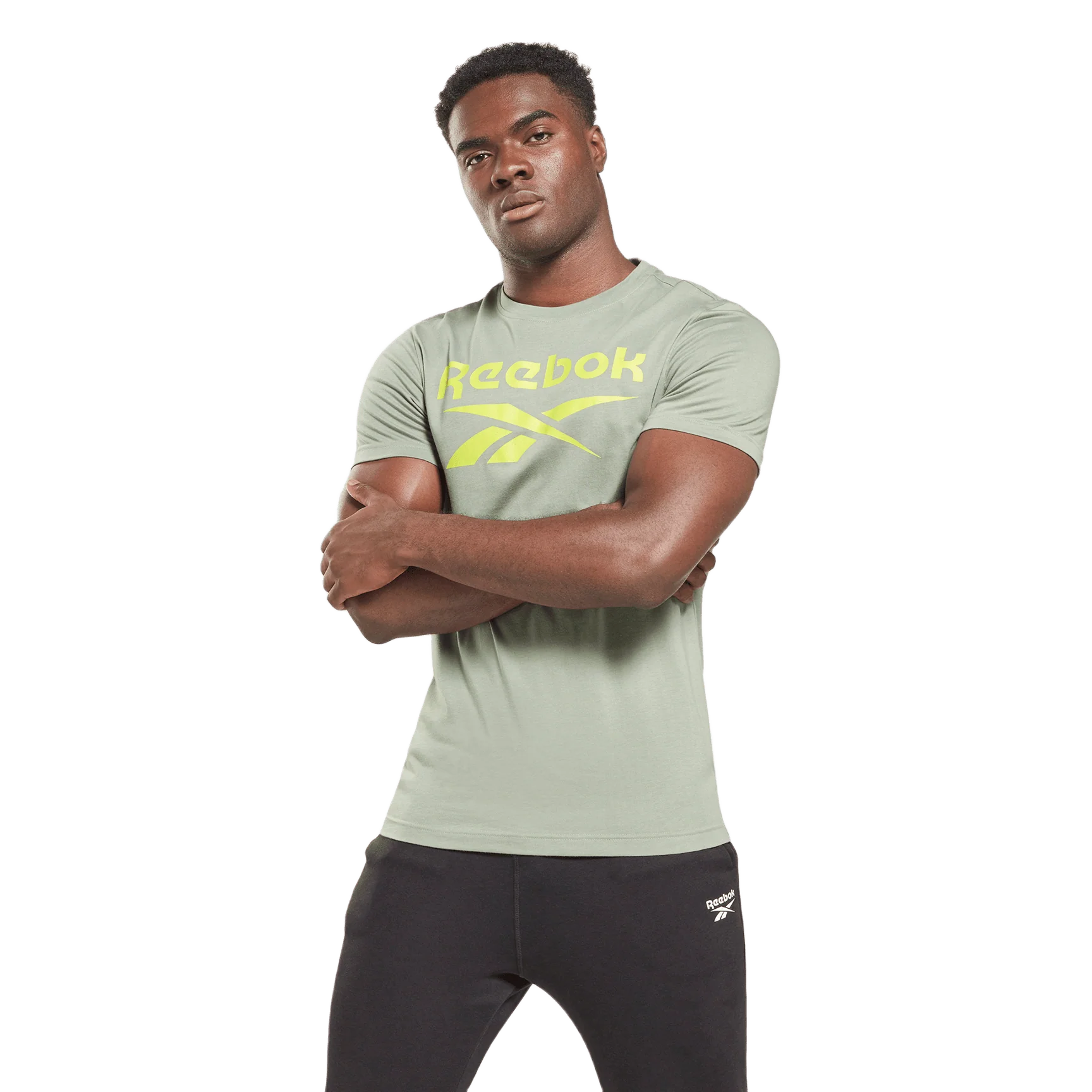 REEBOK T-SHIRT IDENTITY BIG LOGO
