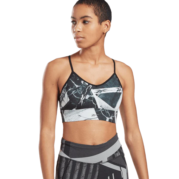 REEBOK WORKOUT READY AOP BRA