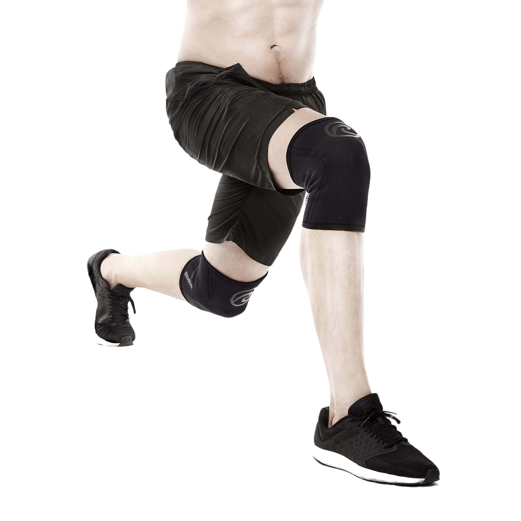 REHBAND RX 5MM CARBON BLACK KNEE SLEEVE (1 U) - Image 4