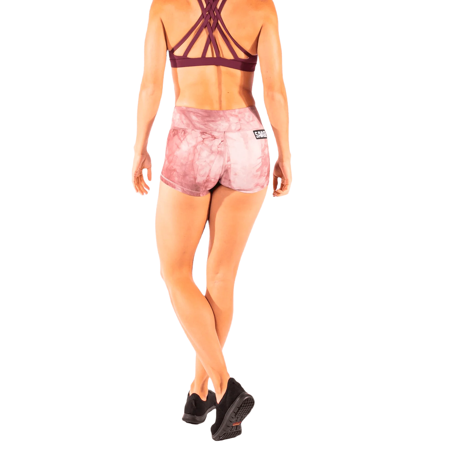 SAVAGE BARBELL TIE DYE SHORTS - Image 2