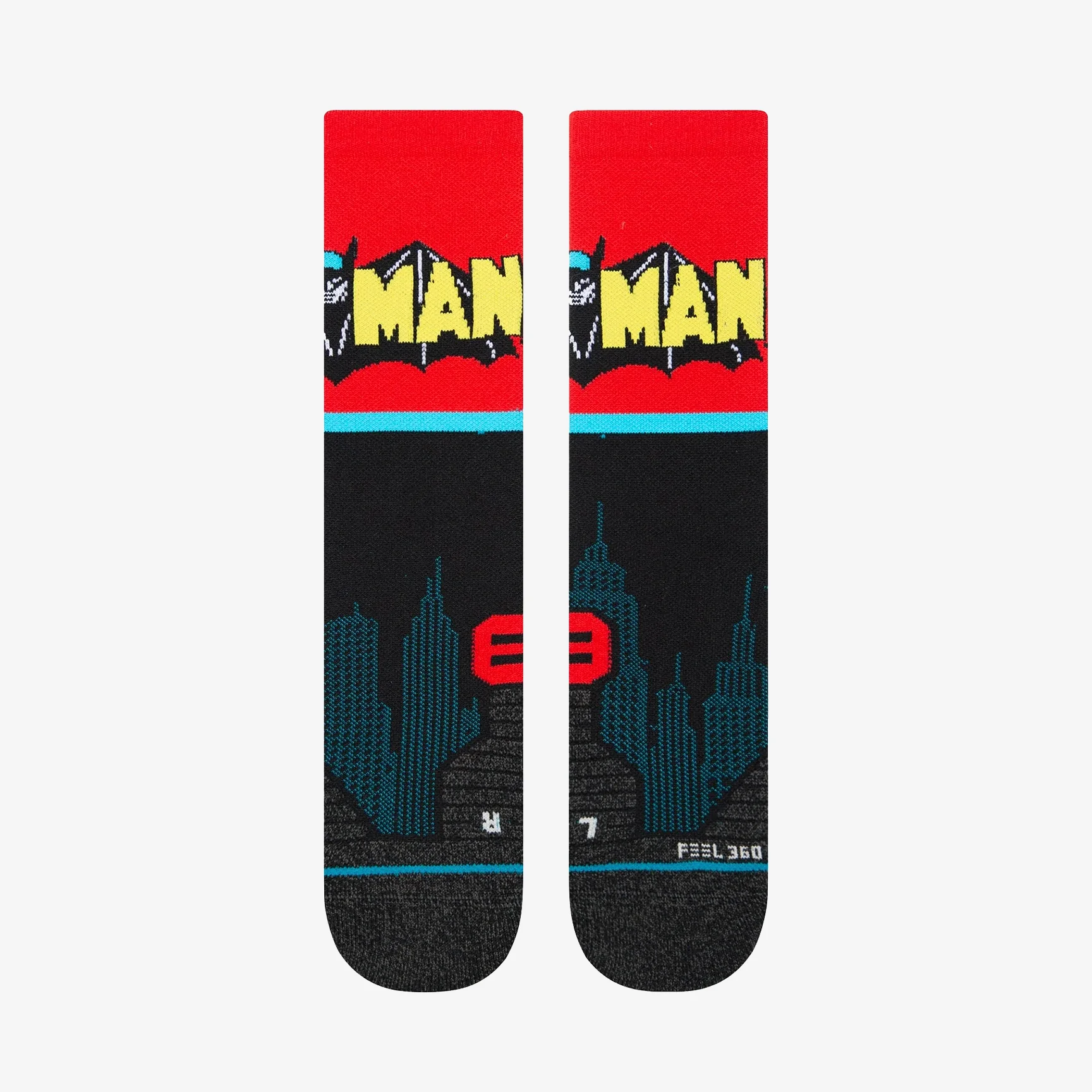 STANCE BATMAN COMIC CREW SOCKS - Image 3