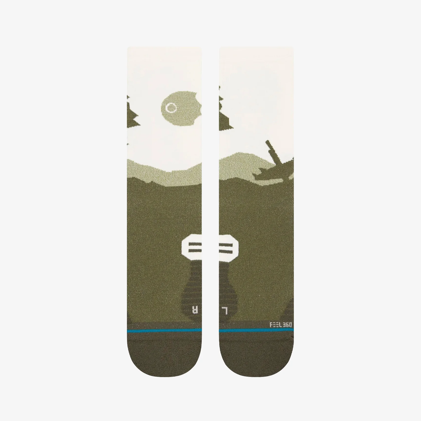 STANCE MOON CREW SOCKS - Image 2