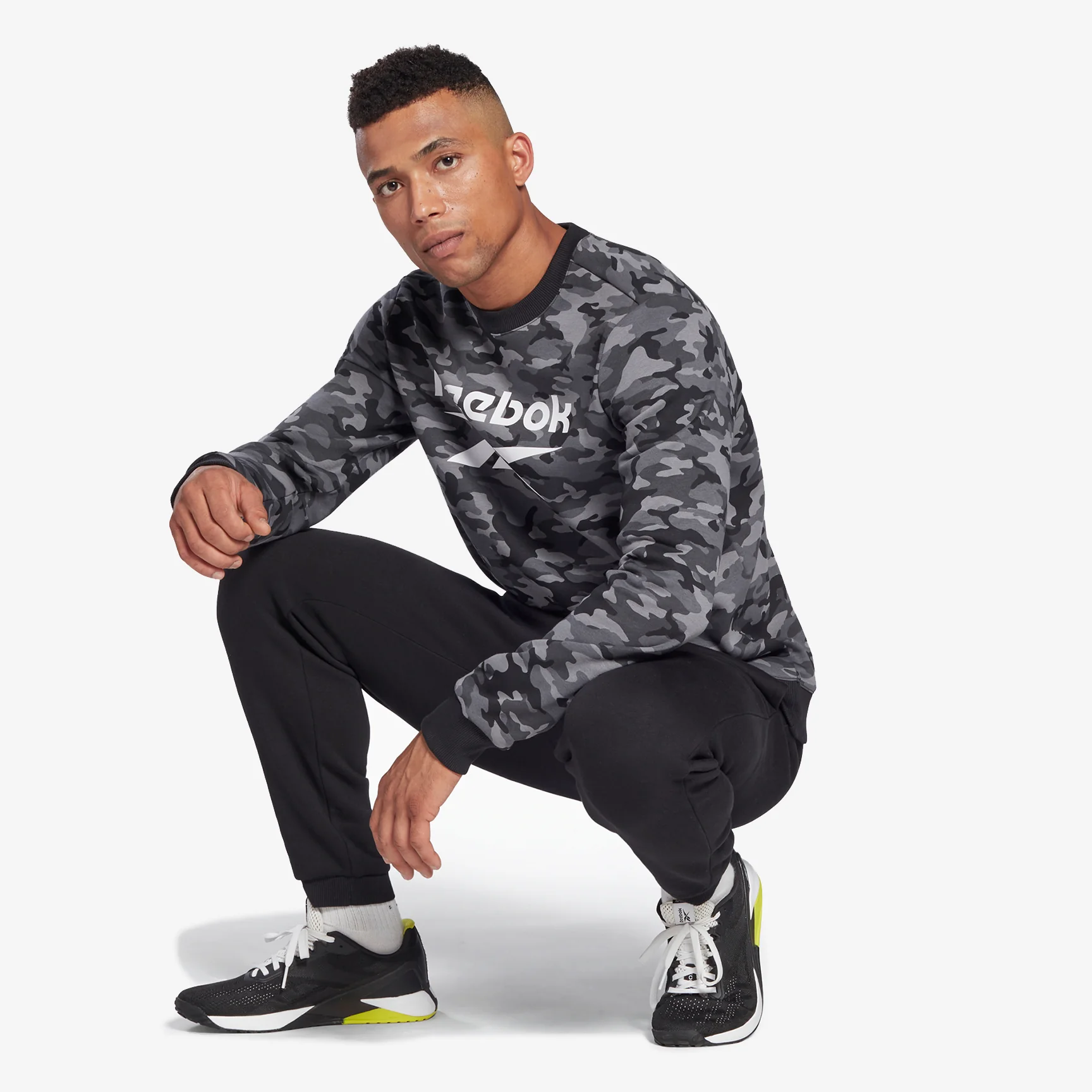 SUDADERA REEBOK ID CAMO CREW - Image 3