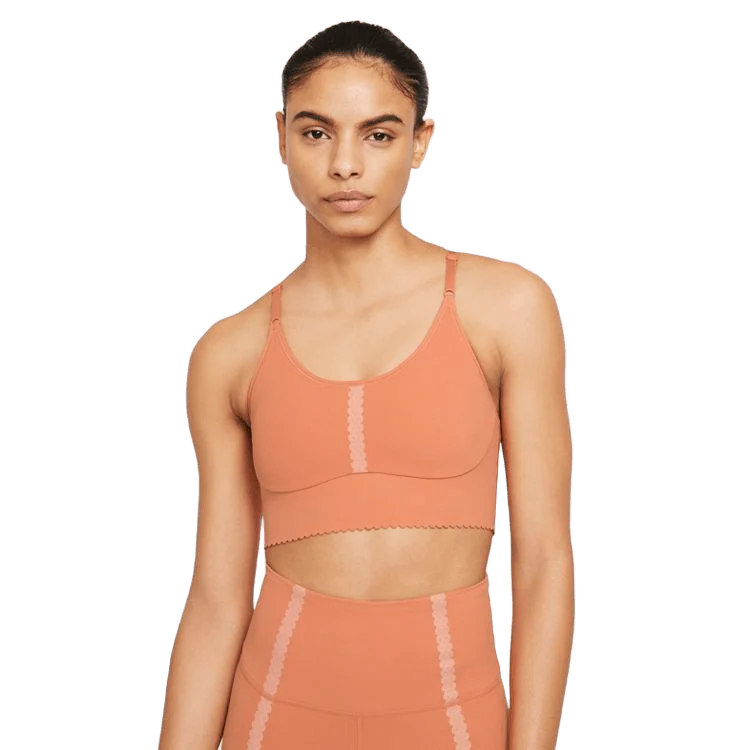 TOP NIKE YOGA DRI-FIT INDY - LOW IMPACT