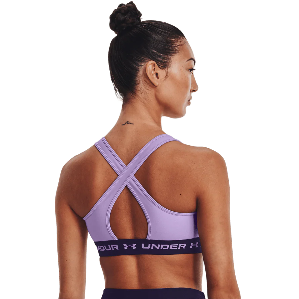 TOP UNDER ARMOUR MID CROSSBACK - MEDIUM IMPACT - Image 2