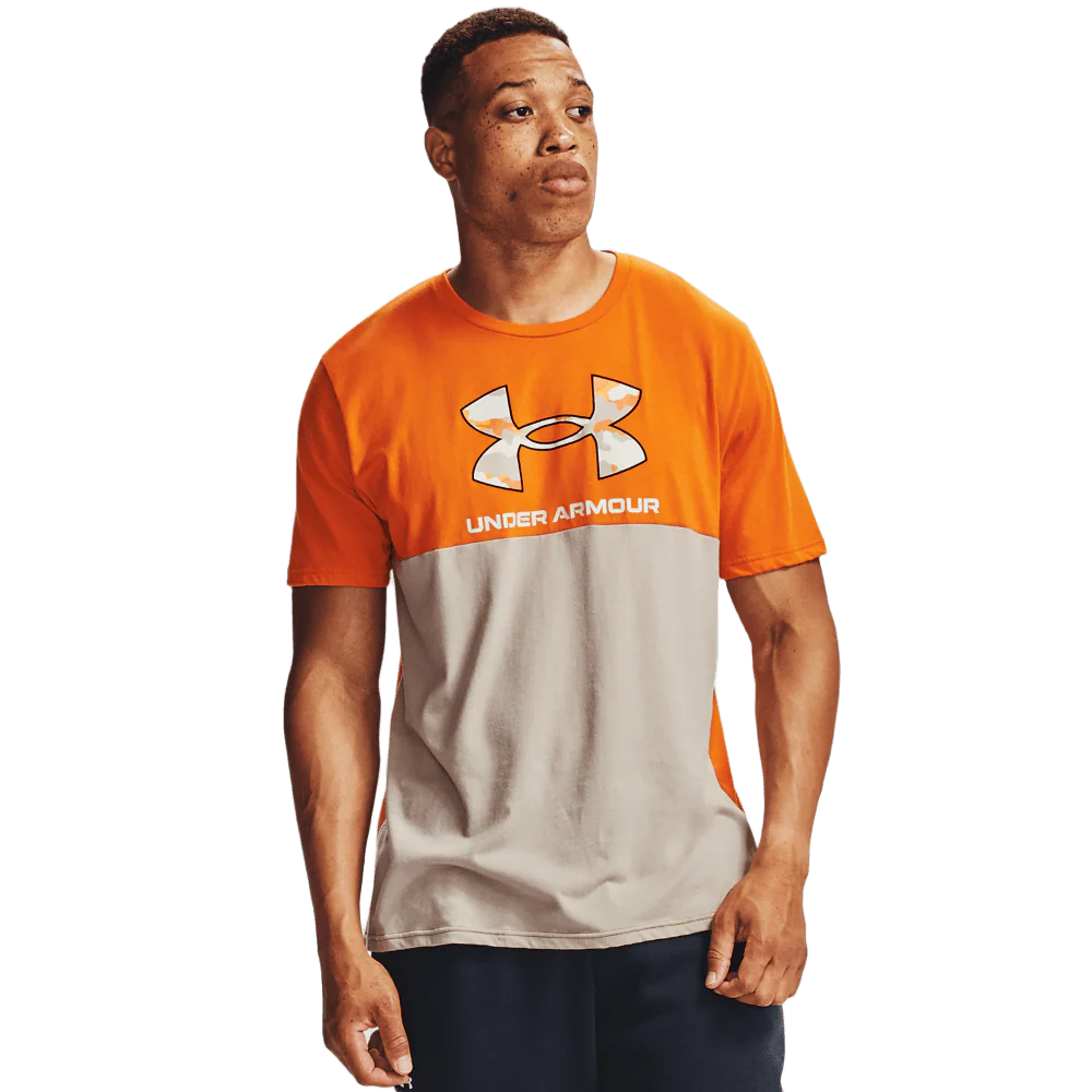 UNDER ARMOUR CAMO BIG LOGO SHORT SLEEVE