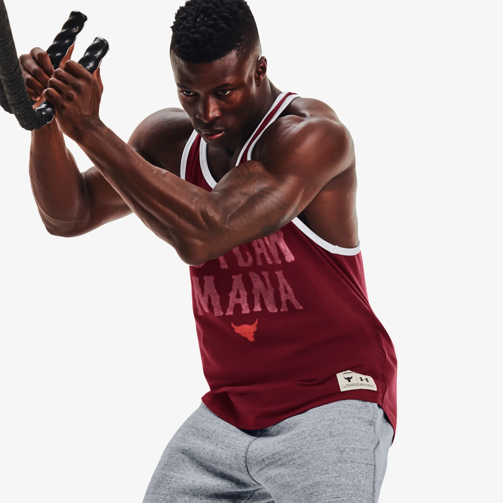 UNDER ARMOUR PROJECT ROCK OUTLAW T-SHIRT - Image 3