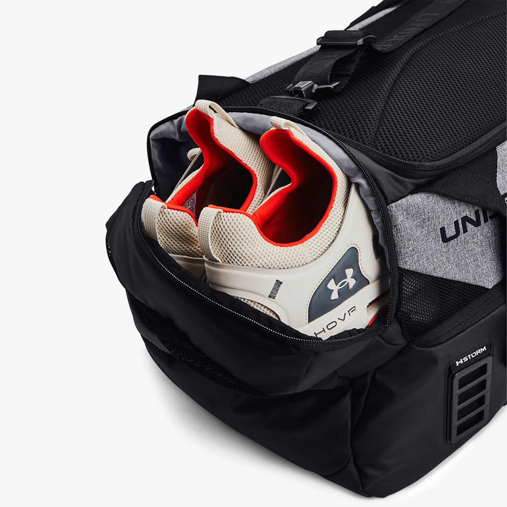 UNDER ARMOUR UNISEX CONTAIN DUO MEDIUM DUFFLE BAG - Image 4