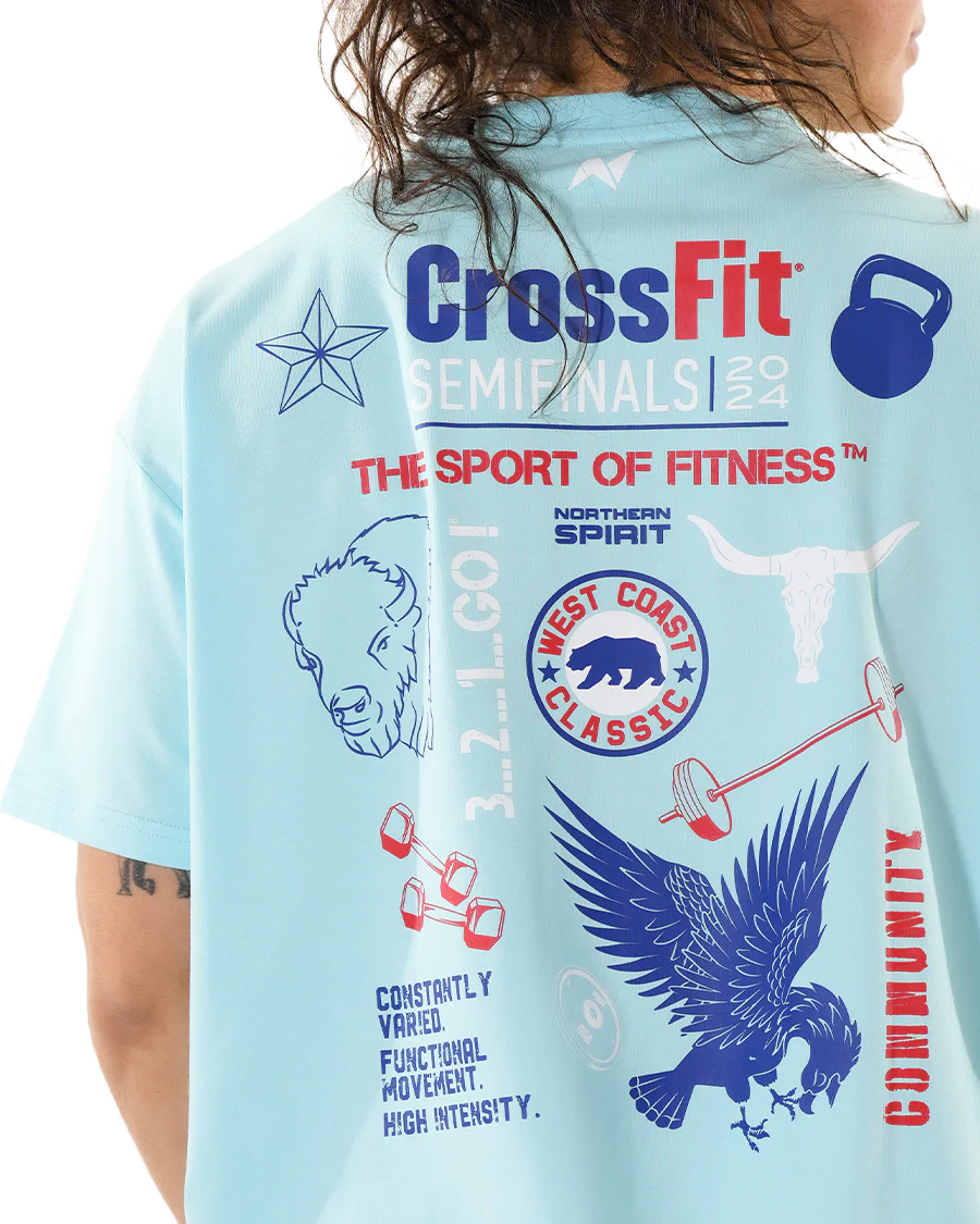 WOMEN'S OVERSIZED CROSSFIT® 2024 T-SHIRT - Image 4